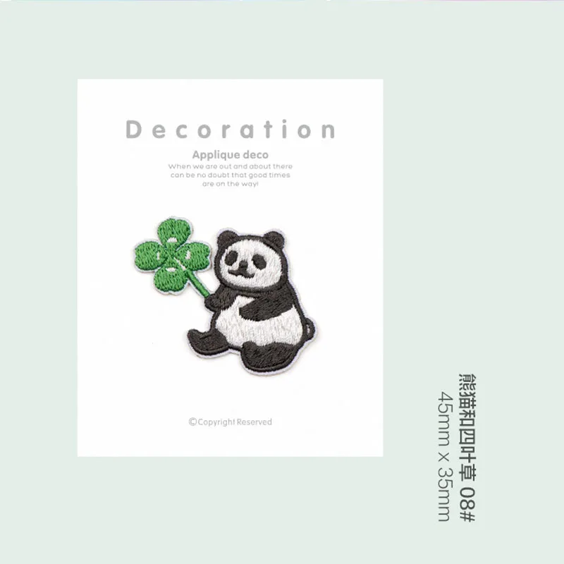 patchs brodés d'animaux mignons pour vêtements, écusson à coudre patchs brodés d'animaux mignons pour vêtements, écusson à coudre
