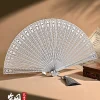 ventilateur de gufeng chinois en acier inoxydable, évidé, portable, auto défense, kung fu, ventilateur pliant en fer, chapelle tai, métal, nouveau