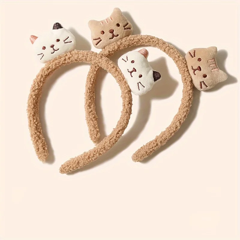 adorable bandeau chaton en peluche – accessoire cheveux doux et antidérapant pour femmes et filles, parfait pour le lavage et le coiffage du visage, adorable bandeau chaton en peluche – accessoire cheveux doux et antidérapant pour femmes et filles, parfait pour le lavage et le coiffage du visage,