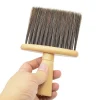 professionnel barbier doux cou visage duster coiffeur nettoyage brosse à cheveux salon de coiffure brosses de coupe de cheveux outil de coiffure