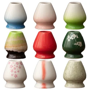 Support de fouet à thé japonais, cérémonie Matcha, conteneur de fouet Matcha, support Chasen pour thé vert, bol, fournitures de service à thé pour salon de thé