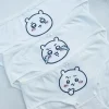 kawaii chiikawas sous vêtements en pur coton avec motif imprimé mignon pour filles et étudiants, caleçon confortable, tissu doux