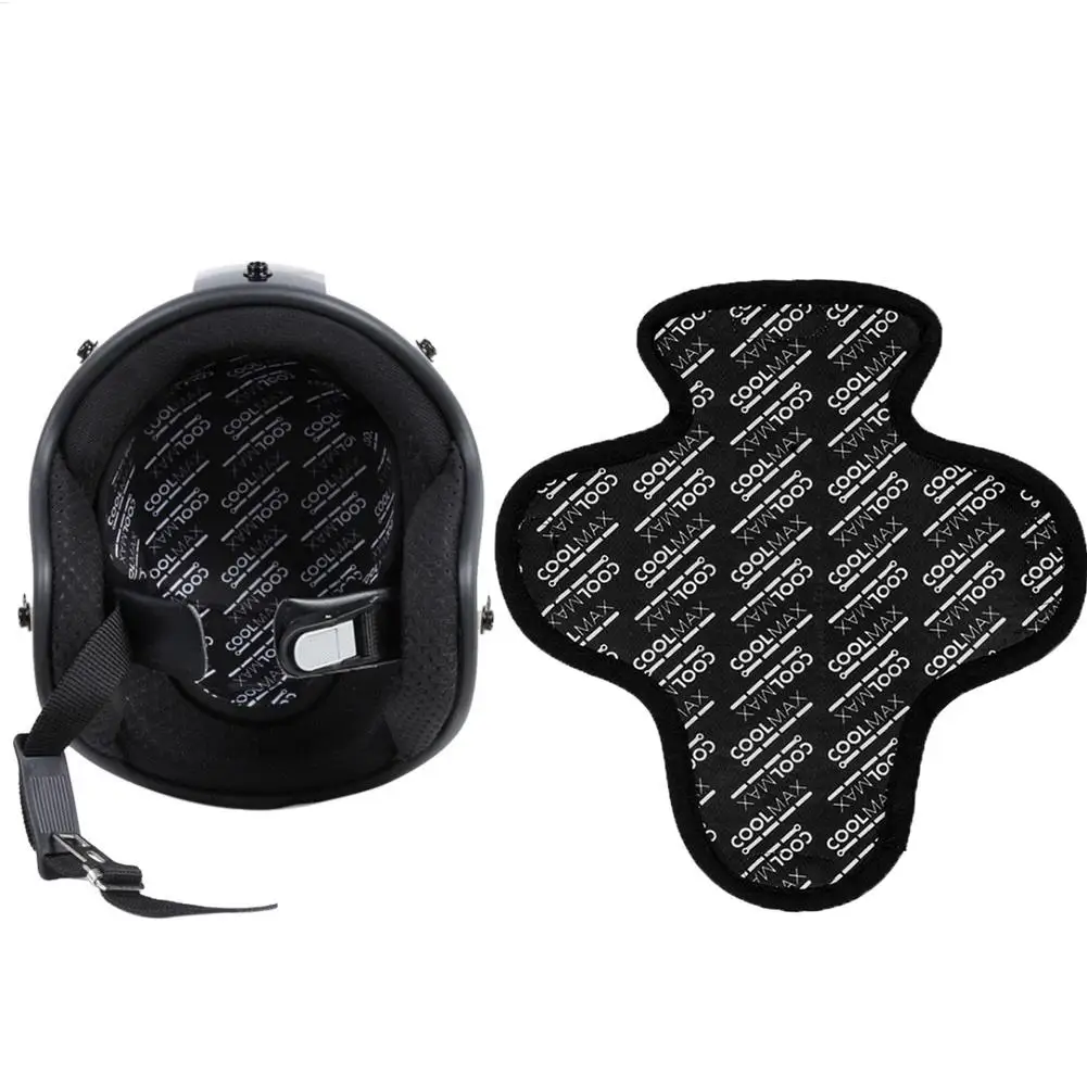 doublure de casque de moto respirante, coussin de casque anti transpiration, séchage rapide, doublure intérieure doublure de casque de moto respirante, coussin de casque anti transpiration, séchage rapide, doublure intérieure