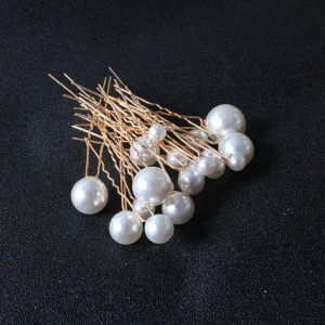 Haippins outils de coiffure disque coiffure de cheveux coiffure en forme de U épingle à cheveux en forme de U chapellerie de mariage diadème de mariée épingle à cheveux en perles Haippins outils de coiffure disque coiffure de cheveux coiffure en forme de U épingle à cheveux en forme de U chapellerie de mariage diadème de mariée épingle à cheveux en perles