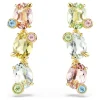boucles d'oreilles ovales colorées à la mode et luxueuses, polyvalentes pour un usage quotidien dans le lieu de travail, bijoux tendance de haute qualité 2025