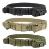 ceinture tactique d'extérieur, sangle molle, ceinture de combat d'entraînement militaire avec pochette pour magazines, ceinture fonctionnelle de service, tissu oxford