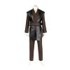 anakin obiwan kenobi cosplay costume chevalier adultes hommes uniforme à capuche ensemble complet pour halloween carnaval jeu de rôle costume