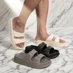 Pantoufles d&rsquo;été populaires pour femmes, pantoufles rafraîchissantes antidérapantes à semelles souples, durables et décontractées pour Couple, le même Style