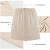 jupon en satin pour femme, sous jupe, lingerie