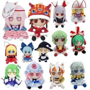 TouHou Project Fumo peluche poupée jouet Yakumo Yukari Kagiyama Hina Izayoi Sakuya Hata No Kokoro Hakurei Reimu Inu Sakuya Yuyuko cadeau