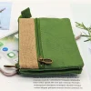 porte monnaie en coton pour filles, portefeuille portable mignon, sac à cartes