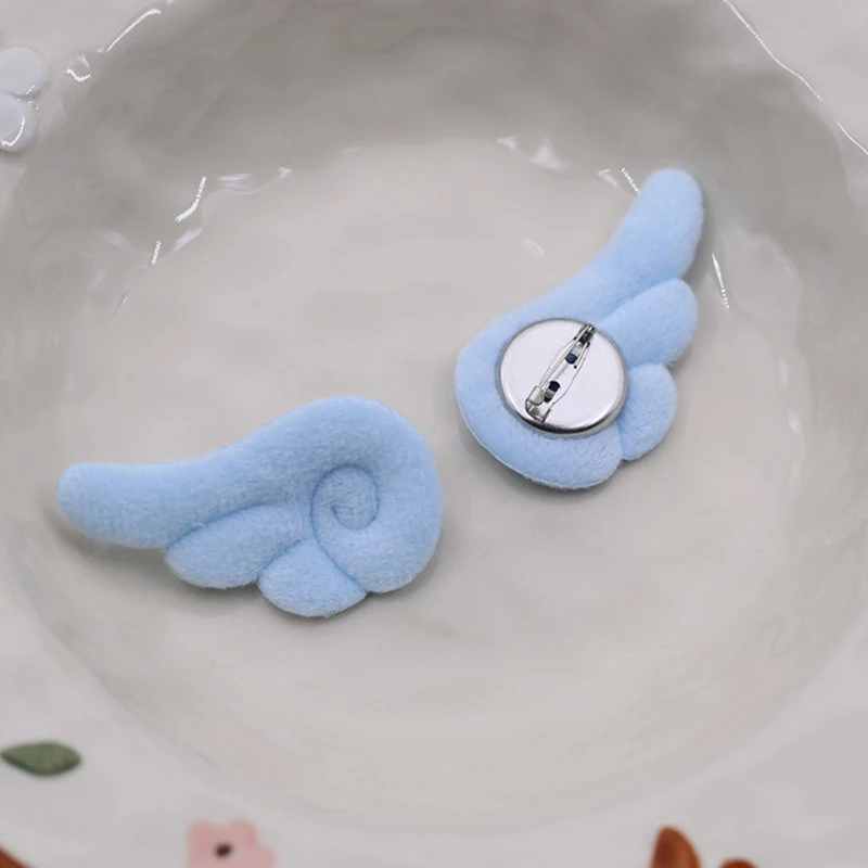 1 paire de petites ailes d'ange, broche de style japonais, décor de vêtements doux, sac en peluche y2k, accessoires de chapeau 1 paire de petites ailes d'ange, broche de style japonais, décor de vêtements doux, sac en peluche y2k, accessoires de chapeau