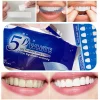 7 paires 5d gel bandes de blanchiment des dents bande de soin d'hygiène buccale fausses dents placages dentiste seks blanchir gel placages dentaires