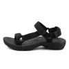 chaussures ouvertes d'été de haute qualité pour hommes, sandales réglables d'extérieur, gladiateur de plage rome, respirant, vert pur noir, grande taille 47 48