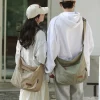 Japonais femmes hommes épaule sac à bandoulière grands sacs de messager en toile pour étudiant livre sacs femme sac à main cartables 2025 Japonais femmes hommes épaule sac à bandoulière grands sacs de messager en toile pour étudiant livre sacs femme sac à main cartables 2025