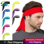 Femmes hommes bandeau de cheveux cyclisme Turban Pirate bandeau pour course basket-ball gymnastique formation bandeau Yoga Fitness Ninja cravate Bandanas
