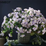 Fleurs artificielles de Jasmine en soie, petites fleurs blanches décoratives de noël pour la maison et le bureau, matériel d’arrangement de fleurs de mariage, accessoires Photo Fleurs artificielles de Jasmine en soie, petites fleurs blanches décoratives de noël pour la maison et le bureau, matériel d’arrangement de fleurs de mariage, accessoires Photo