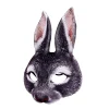 masque d'animal 3d réaliste, demi masque, tigre, cochon, lapin, léopard, halloween, carnaval, ix, tim ade, cosplay, accessoires de costume