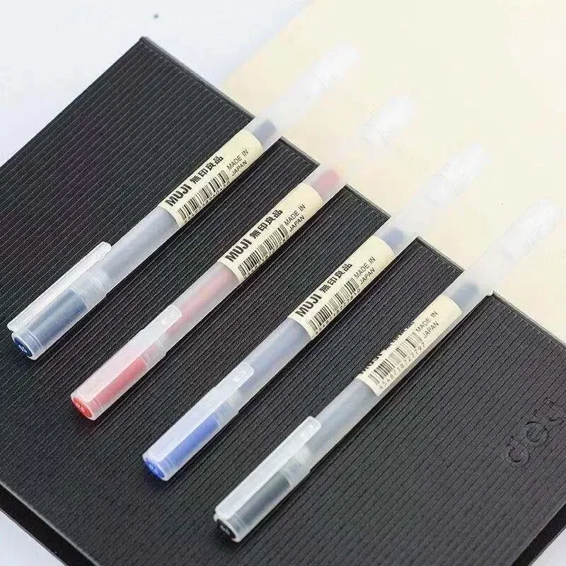 6/8 pièces/ensemble mujis stylo gel noir/rouge/bleu 0.38/0.5mm encre japon couleur stylo bureau école stylo à bille japonais kawaii papeterie 6/8 pièces/ensemble mujis stylo gel noir/rouge/bleu 0.38/0.5mm encre japon couleur stylo bureau école stylo à bille japonais kawaii papeterie