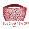 bandeau à larges bords en perles coréennes pour femmes, couvre cheveux, artefact pour femmes, bandage en maille, bandeau de sauna grenadine, turban de lavage, vêtements de sauna