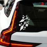 Cherry Blossom Car Sticker Ninja Weapon For Car Window Side Body Decoration Die Cutting Vinyl Decals Auto Styling Accessories Cherry Blossom Car Sticker Ninja Weapon For Car Window Side Body Decoration Die Cutting Vinyl Decals Auto Styling Accessories