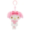 sanrio hello kitty peluche petites breloques ma mélodie peluches kuromi cannelle pendentif pompon purin poupée pachacco enfants jouets cadeaux