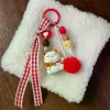 Porte-clés en forme de boule de fourrure rouge, chat porte-bonheur, mignon et amusant, pendentif, chaîne de téléphone, sac, ornement suspendu, sac à dos, breloques, accessoire cadeau Porte-clés en forme de boule de fourrure rouge, chat porte-bonheur, mignon et amusant, pendentif, chaîne de téléphone, sac, ornement suspendu, sac à dos, breloques, accessoire cadeau