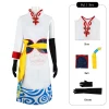 costume de cosplay gintama anime japonais kagura, tenue cheongsam + perruque, costumes d'halloween pour adultes pour femmes, xs 3xl