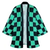 2025 halloween femmes/hommes été décontracté cool streetwear démon slayer kimetsu no yaiba imprimer japonais anime kimono
