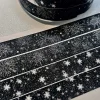 rouleau de ruban adhésif washi de style japonais, feux d'artifice de nuit, décoration de flocon de neige, krasnograffiti, apple harvey, matériel pour manuel