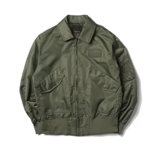 Veste de vol à col rabattu pour hommes, uniforme militaire américain, manteau Happator, veste de moto cargo pour hommes, qualité, automne