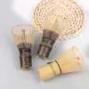 batteur matcha en bambou, brosse à thé, fait à la main japonais, mélangeur de bamboos, brosse multifonctionnelle pour la fabrication de thé matcha