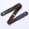Ceinture élastique sans boucle, décoration japonaise, boucle furtive, sans trace, sans boucle, Invisible, pantalon