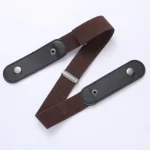 Ceinture élastique sans boucle, décoration japonaise, boucle furtive, sans trace, sans boucle, Invisible, pantalon