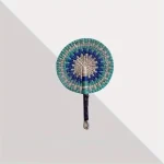 Éventail tissé en jonc de mer à motifs rayés colorés, éventail bohème Vintage en queue de chat, Anti-moustique, léger, décoratif, portatif Éventail tissé en jonc de mer à motifs rayés colorés, éventail bohème Vintage en queue de chat, Anti-moustique, léger, décoratif, portatif