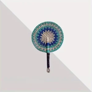 Éventail tissé en jonc de mer à motifs rayés colorés, éventail bohème Vintage en queue de chat, Anti-moustique, léger, décoratif, portatif Éventail tissé en jonc de mer à motifs rayés colorés, éventail bohème Vintage en queue de chat, Anti-moustique, léger, décoratif, portatif