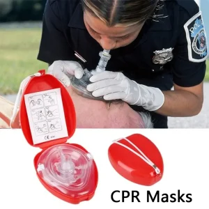 Masque respiratoire professionnel réutilisable de réanimation cardio-pulmonaire d&rsquo;urgence pour protéger le personnel de sauvetage avec des respires artificielles