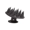 brosse de massage du cuir chevelu en silicone, shampoing, brosse pour le corps, peigne de lavage des cheveux, spa, bain, douche, outils de salon de coiffure