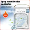 humidificateur portable, ventilateur, climatiseur domestique, petit refroidisseur d'air, hydrocool, réglage de l'air portable pour bureau, ventilateur à 3 vitesses