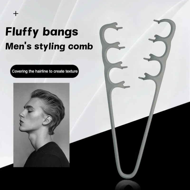 peigne de coiffure volumisant à dents larges, texture moelleuse pour hommes, idéal pour tous les types de cheveux, outils de coiffure, outils de bouclage, 1 pièces peigne de coiffure volumisant à dents larges, texture moelleuse pour hommes, idéal pour tous les types de cheveux, outils de coiffure, outils de bouclage, 1 pièces