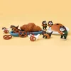 zakka – nourriture japonaise pour chat, boulangerie, café, décoration de scène, artisanat en résine, petits ornements, croissant, beignet, dessert, cupcake, 1 pièce