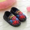 disney – pantoufles d'intérieur en coton pour parents et enfants, chaussures de sol antidérapantes, respirantes, chaudes, avec dessin animé, taille 24 39