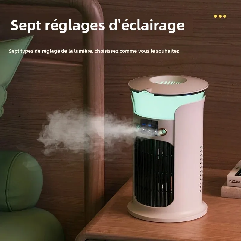 ventilateur d'air froid de bureau portable usb mini ventilateur de climatiseur multifonction à usage domestique pour le refroidissement personnel ventilateur d'air froid de bureau portable usb mini ventilateur de climatiseur multifonction à usage domestique pour le refroidissement personnel