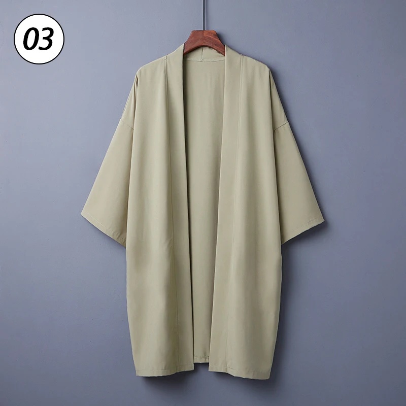 kimono japonais unisexe, style ukiyo e, long hanfu everak, poncho d'été, décontracté, adt entremihaori, cardigan de plage kimono japonais unisexe, style ukiyo e, long hanfu everak, poncho d'été, décontracté, adt entremihaori, cardigan de plage