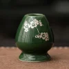 support de fouet à thé japonais, cérémonie matcha, conteneur de fouet matcha, support chasen pour thé vert, bol, fournitures de service à thé pour salon de thé