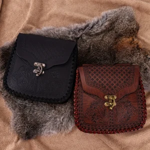 Pochette à cordon en Faux cuir médiéval, porte-monnaie Portable rétro nordique, pochette de ceinture Vintage, sac à dés pour LARP Ren Faire Accessori Pochette à cordon en Faux cuir médiéval, porte-monnaie Portable rétro nordique, pochette de ceinture Vintage, sac à dés pour LARP Ren Faire Accessori