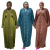 Abayas pour femmes dubaï Robe de mode musulmane africaine Caftan Marocain robes de soirée Boubou Robe Djellaba Femme 2025