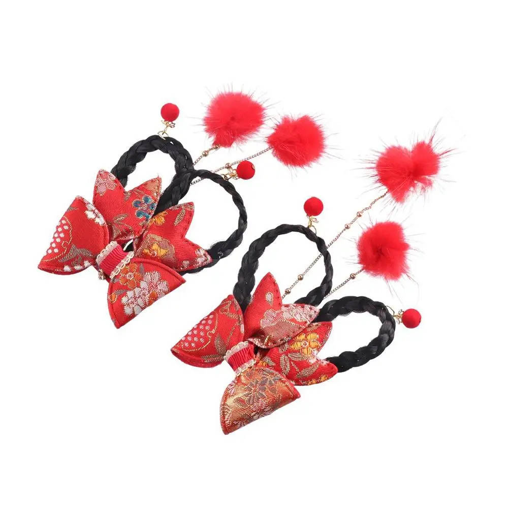 accessoires pour cheveux de fille, pince à cheveux de style chinois, nœud en perles, accessoires pour cheveux d'enfant, coiffure du nouvel an, épingle à cheveux pour bébé accessoires pour cheveux de fille, pince à cheveux de style chinois, nœud en perles, accessoires pour cheveux d'enfant, coiffure du nouvel an, épingle à cheveux pour bébé