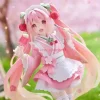 taito original hatsune ku sakura wafuu kguadalver maid coreful anime figurine modèle, jouets à collectionner, cadeau kawaii, 18cm