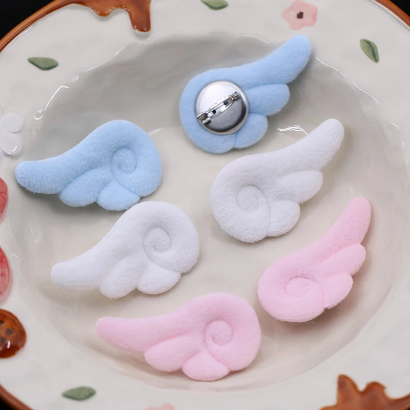 1 paire de petites ailes d'ange, broche de style japonais, décor de vêtements doux, sac en peluche y2k, accessoires de chapeau 1 paire de petites ailes d'ange, broche de style japonais, décor de vêtements doux, sac en peluche y2k, accessoires de chapeau